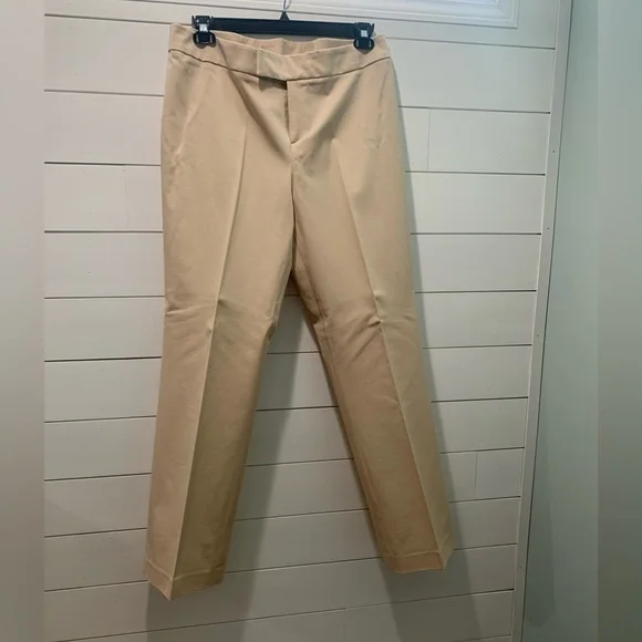 NWT, Dana Buchman, size 14 straight leg khaki pants - Picture 2 of 9